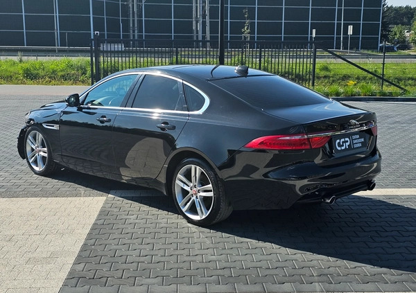 Jaguar XF cena 39900 przebieg: 91101, rok produkcji 2016 z Środa Śląska małe 781